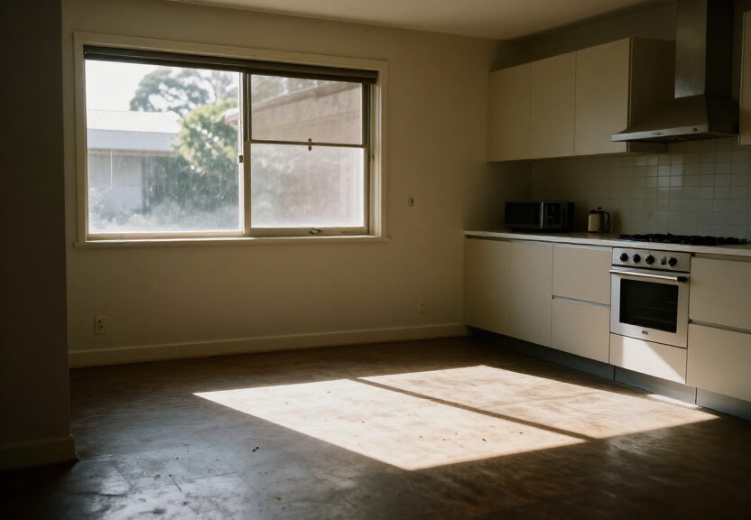 Clean, bed bug-free bedroom after treatment